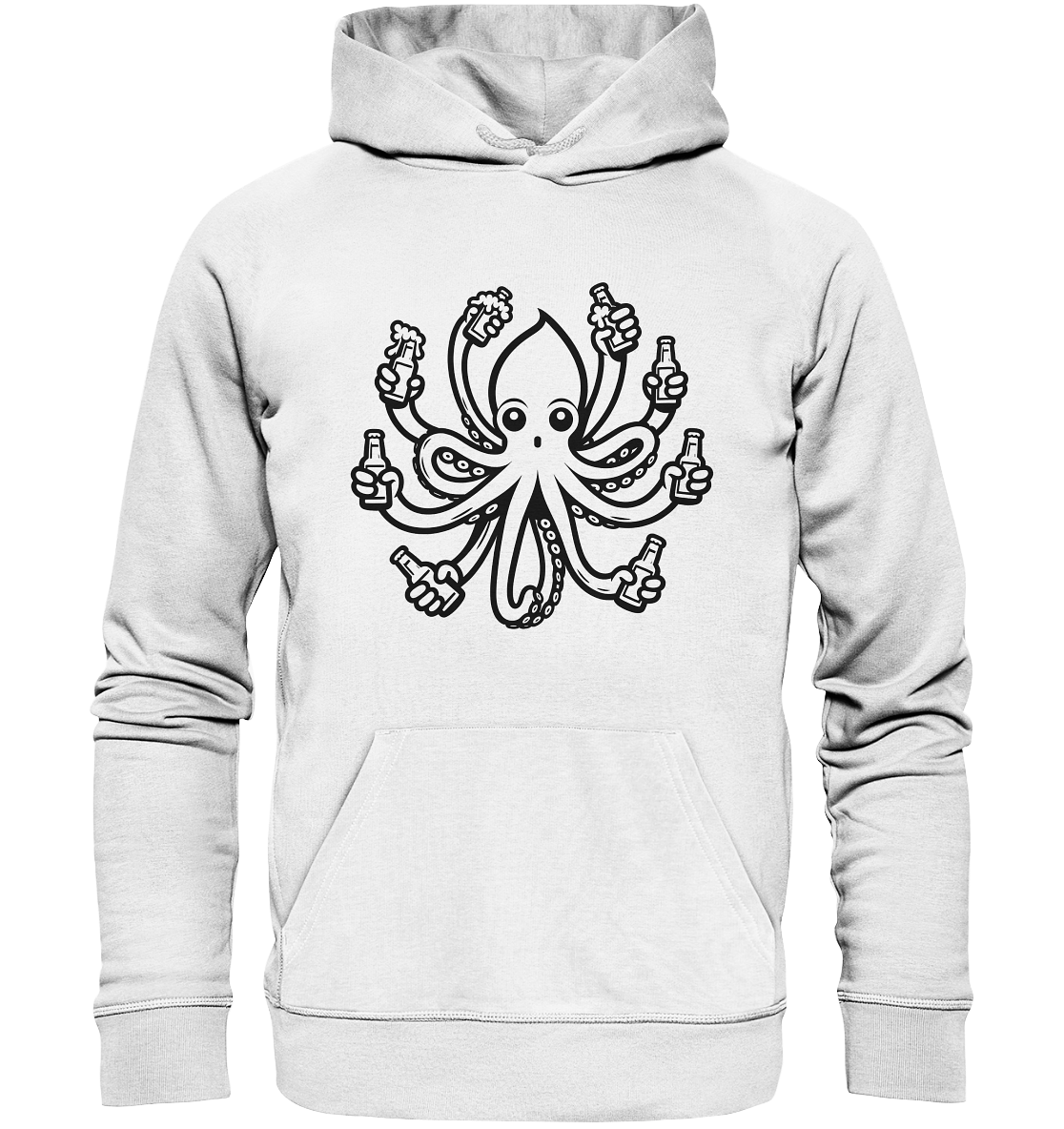 Achtarmig einen reingeorgelt - Organic Basic Hoodie