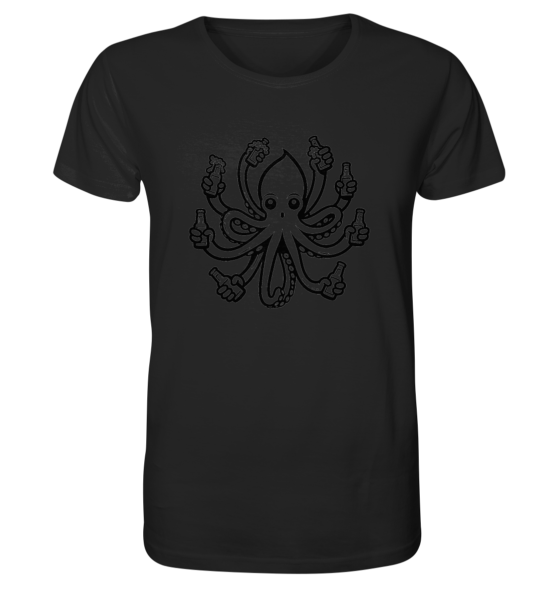 Achtarmig einen reingeorgelt - Organic Basic Shirt